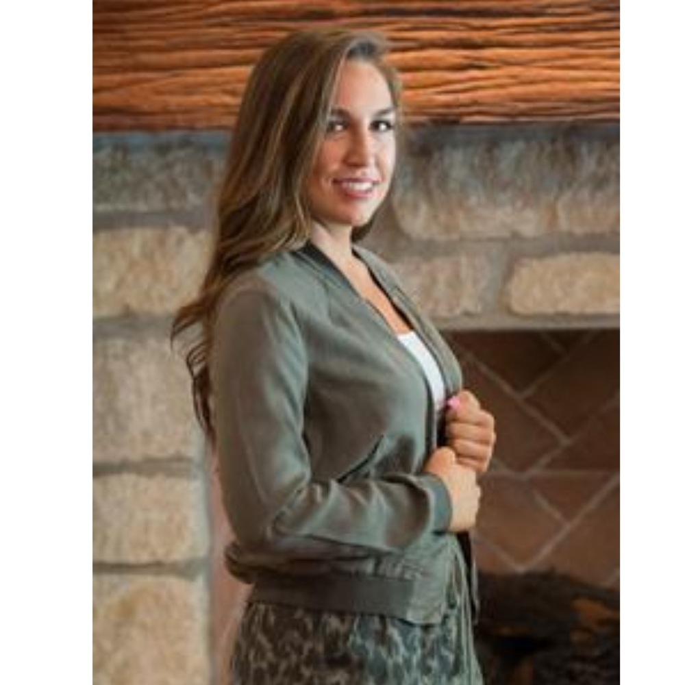 Bella Dahl Odelle Lightweight Bomber Jacket